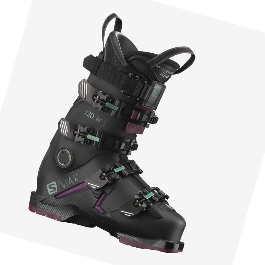 Botas Esqui Salomon S/MAX 120 Mujer Negros | MX 2065MQZ